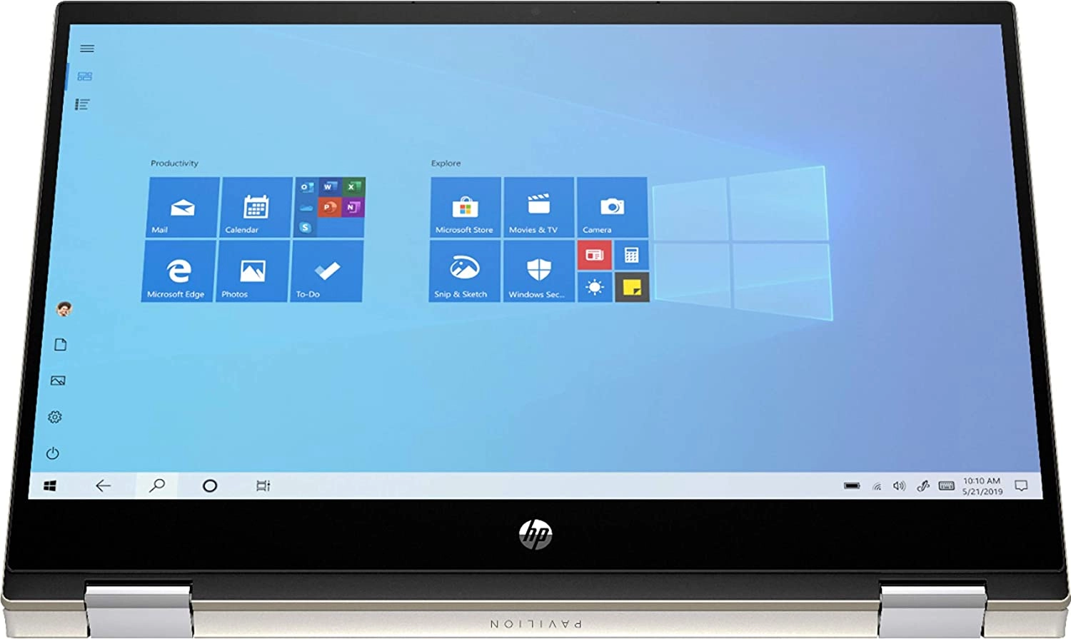 HP X360 laptop image