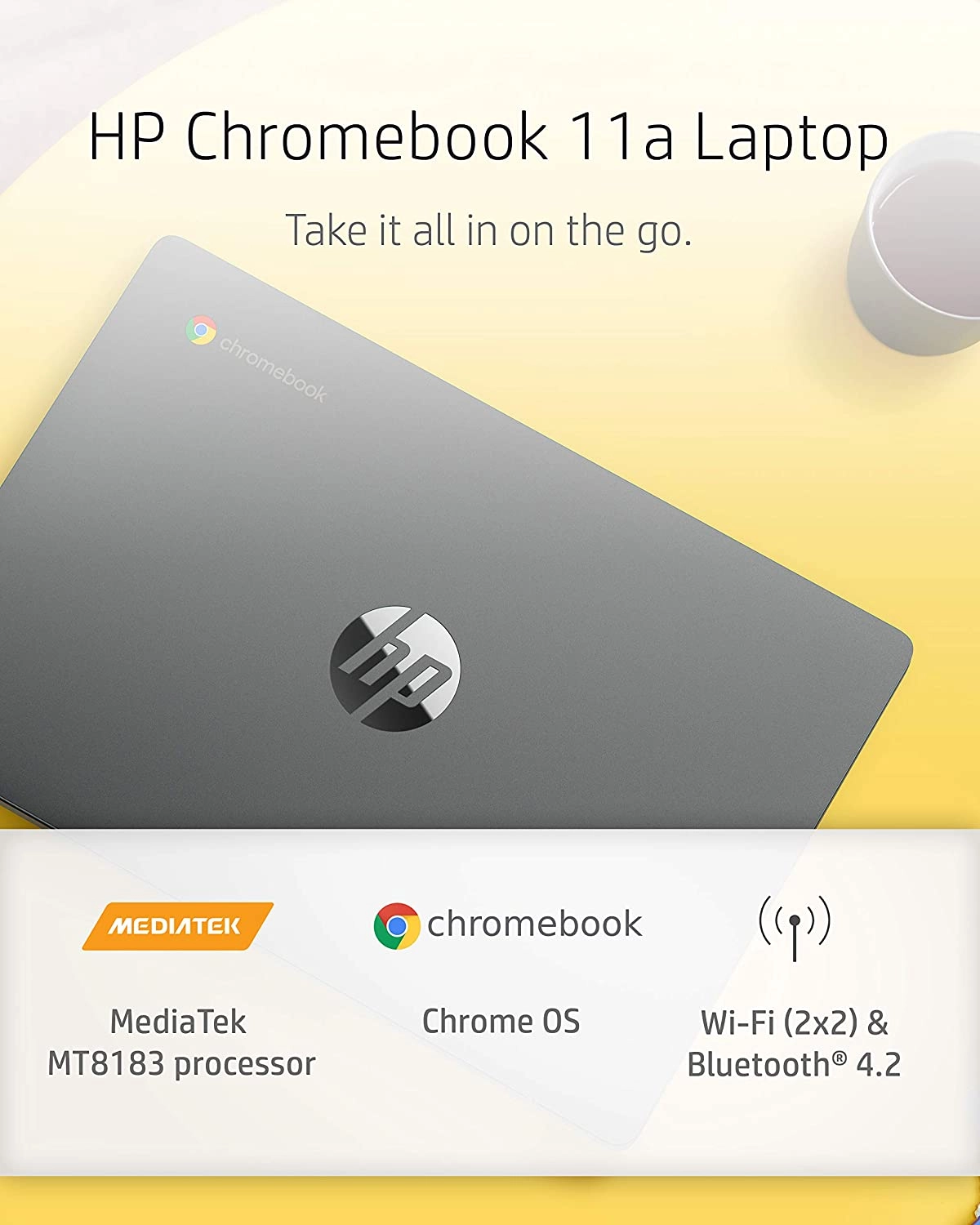 HP 11a Chrombook laptop image