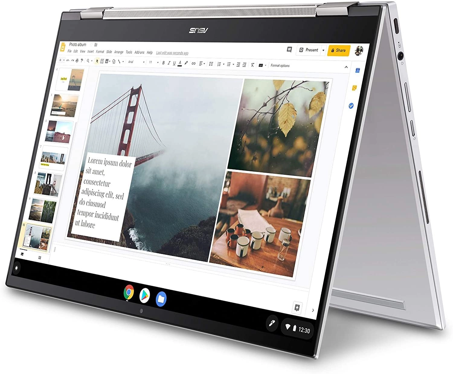 imagen portátil Asus Chromebook Flip