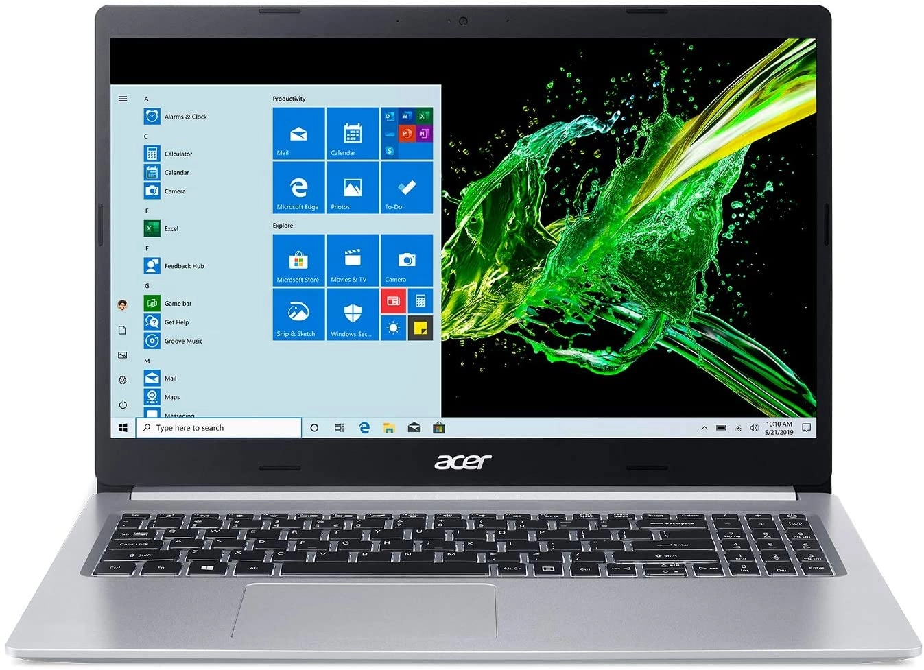 Acer A515-55-378V laptop image