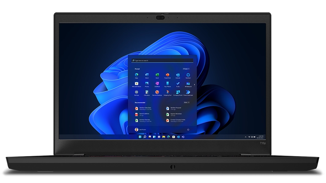 Lenovo ThinkPad T15p Gen 3 laptop image