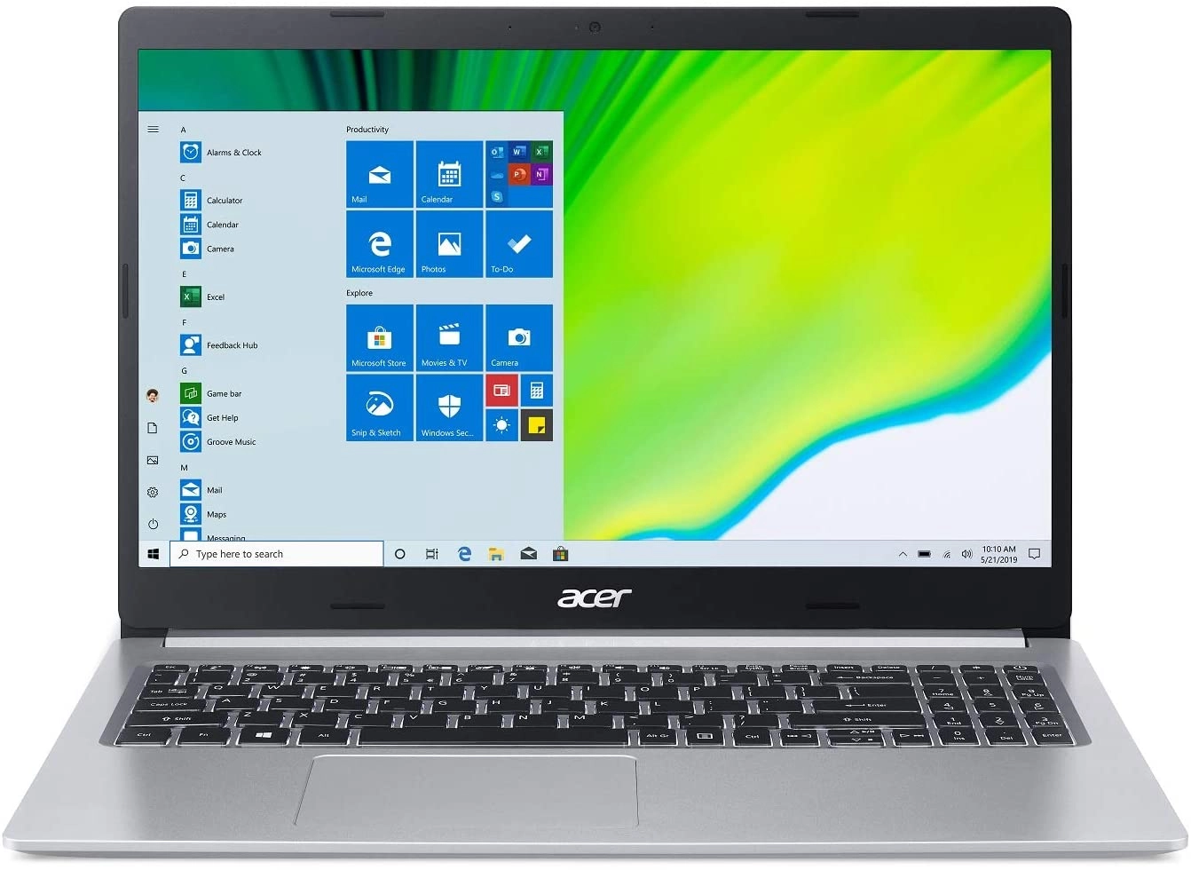 Acer A515-44-R41B laptop image