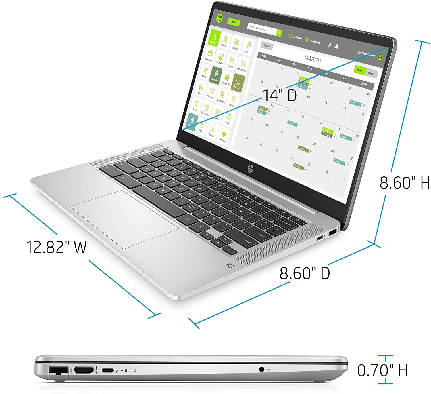 HP 1464C laptop image