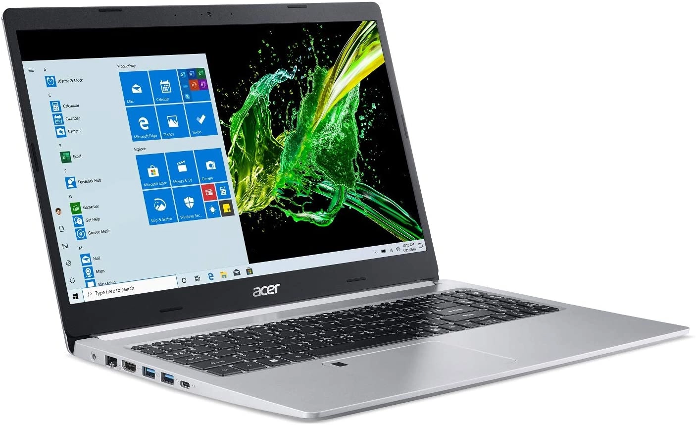 imagen portátil Acer A515-55-35SE