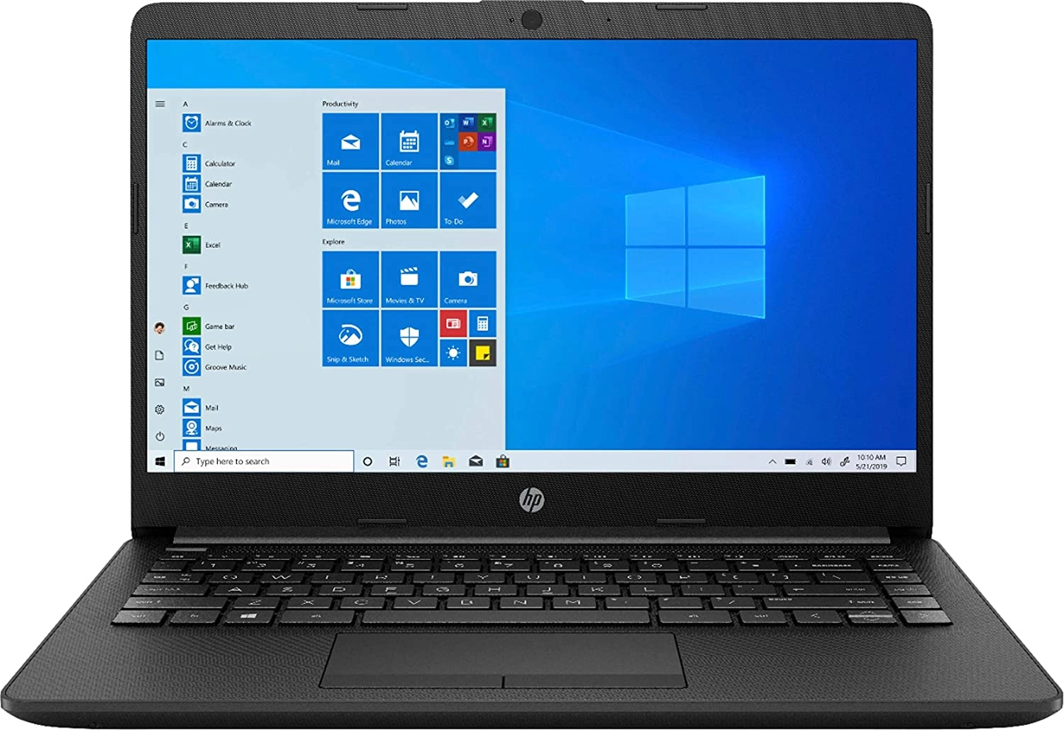 imagen portátil HP 14 inch Premium Laptop