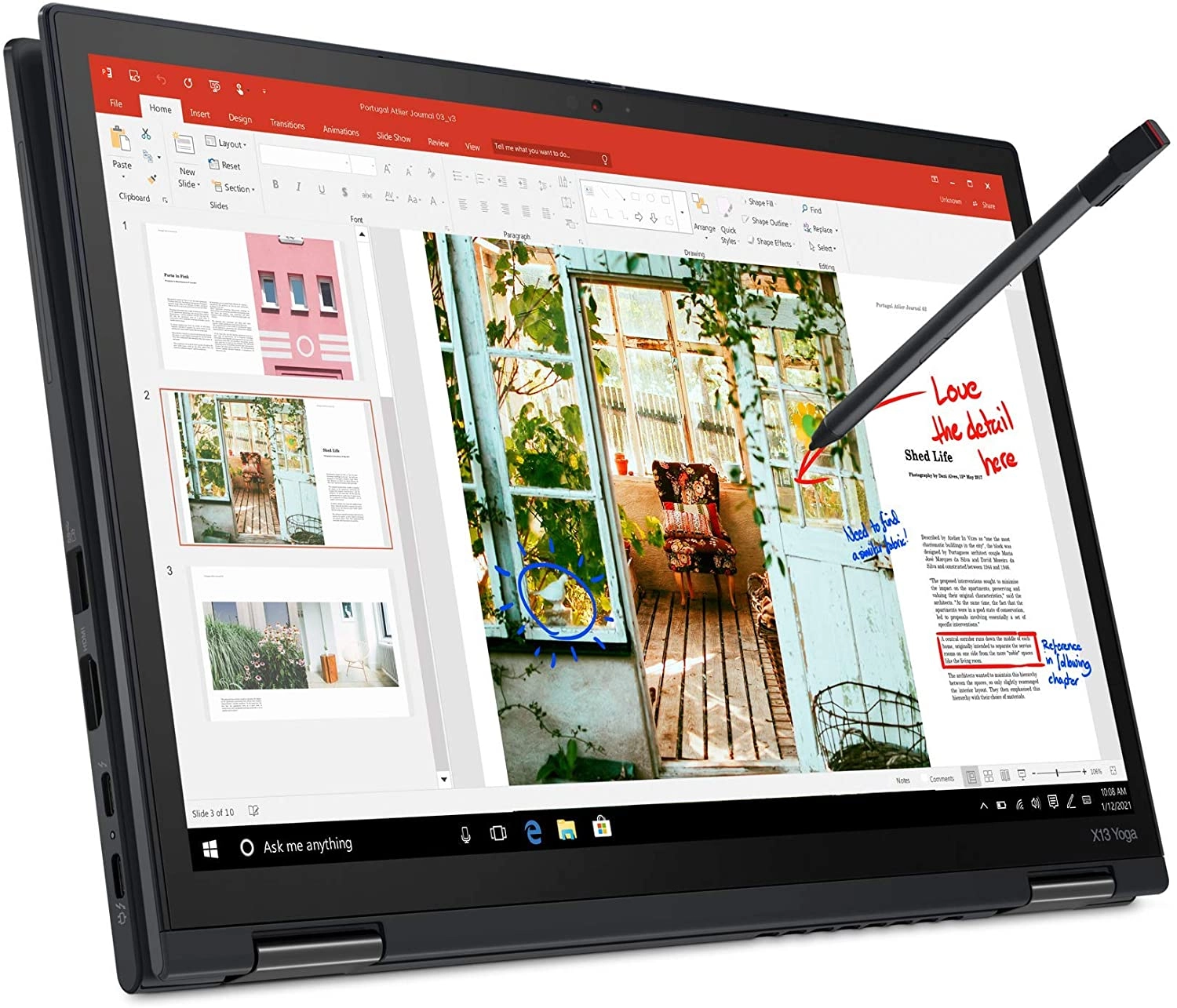 imagen portátil Lenovo ThinkPad X13 Yoga Gen 1