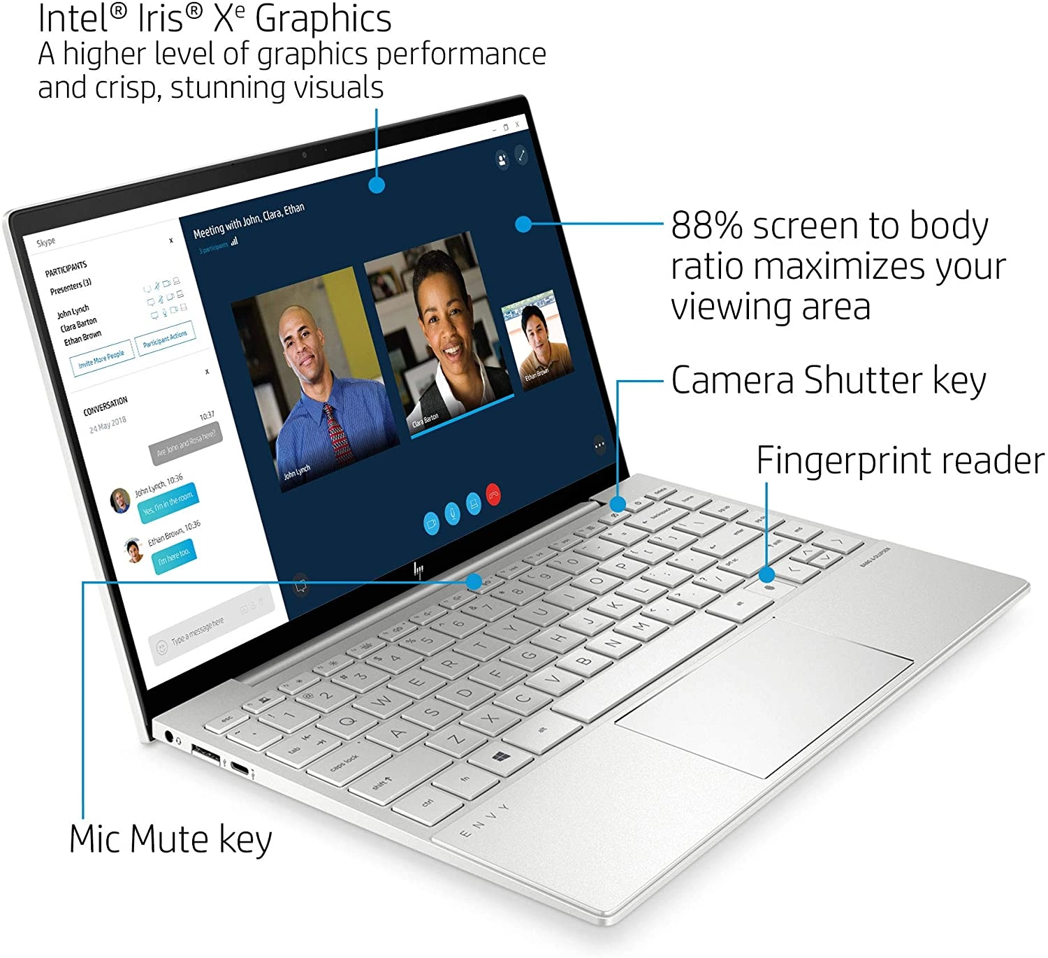 HP Envy 13-ba1010nr laptop image