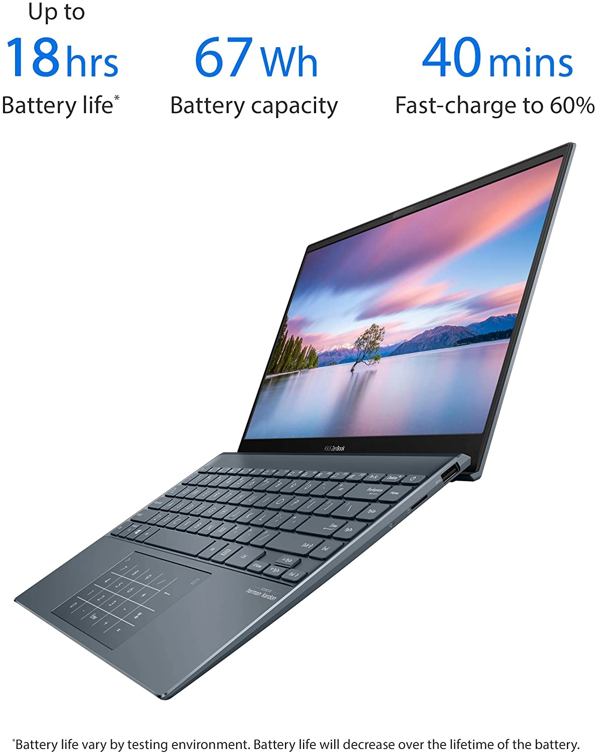 Asus ZenBook 13 laptop image