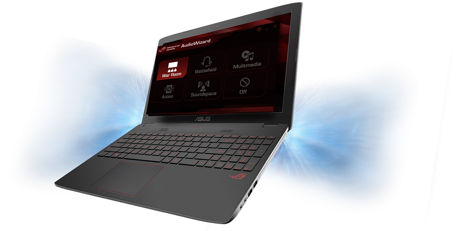 Asus ROG GL752VW laptop image