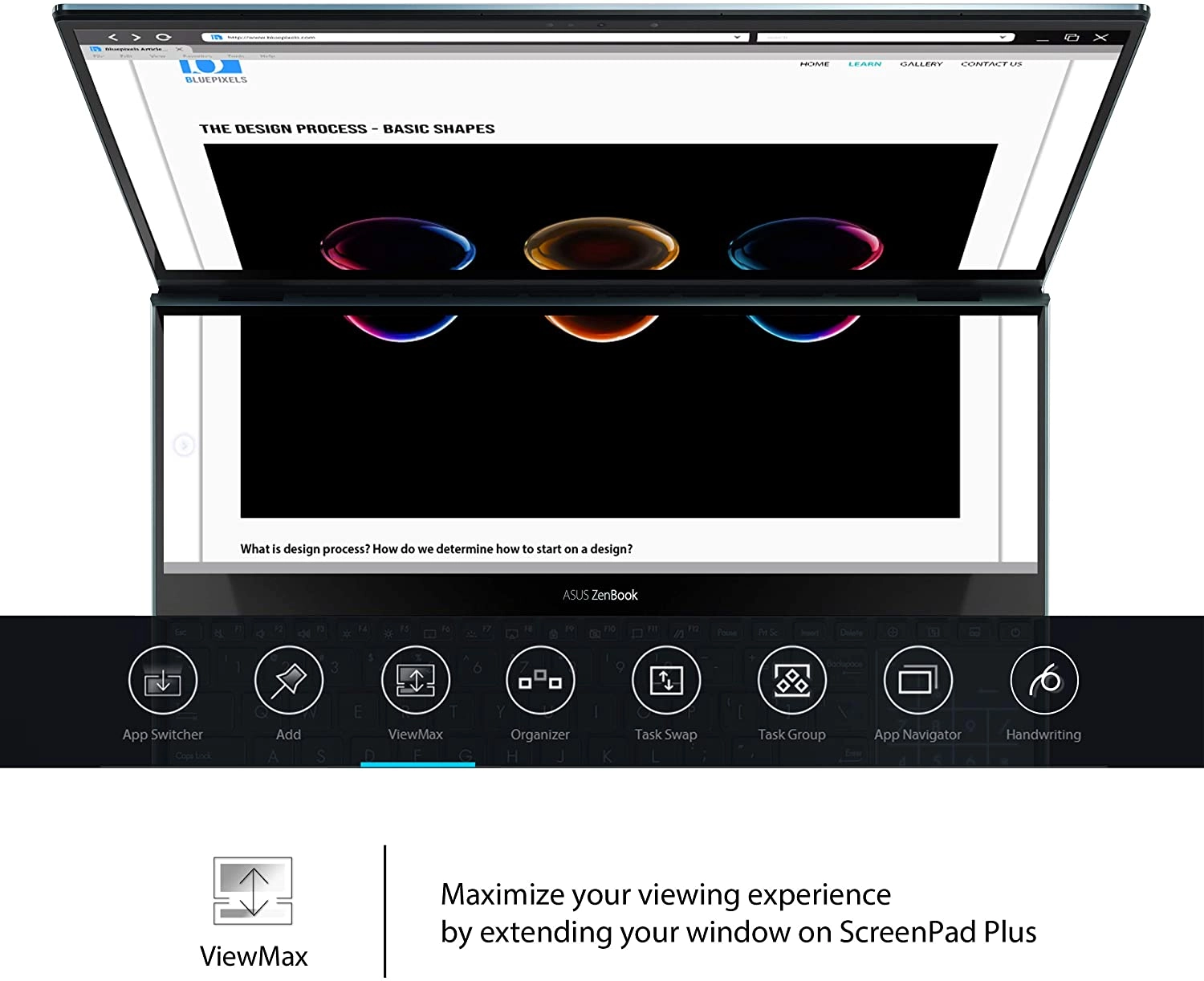 Asus ZenBook Pro Duo laptop image