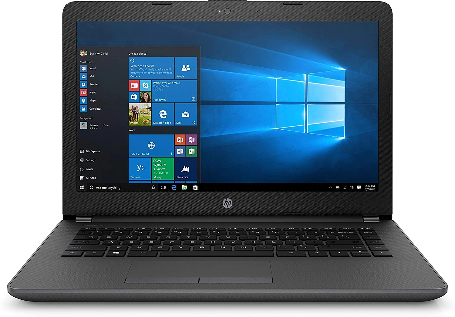 HP 240 G6 laptop image