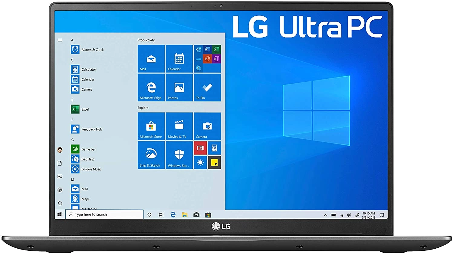 LG Ultra PC laptop image