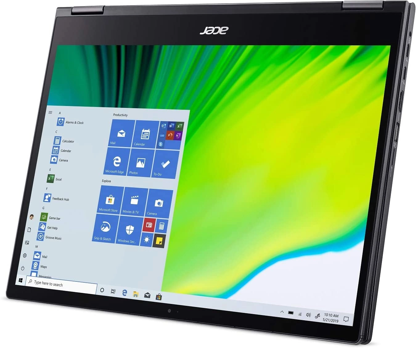 imagen portátil Acer SP513-54N-74V2