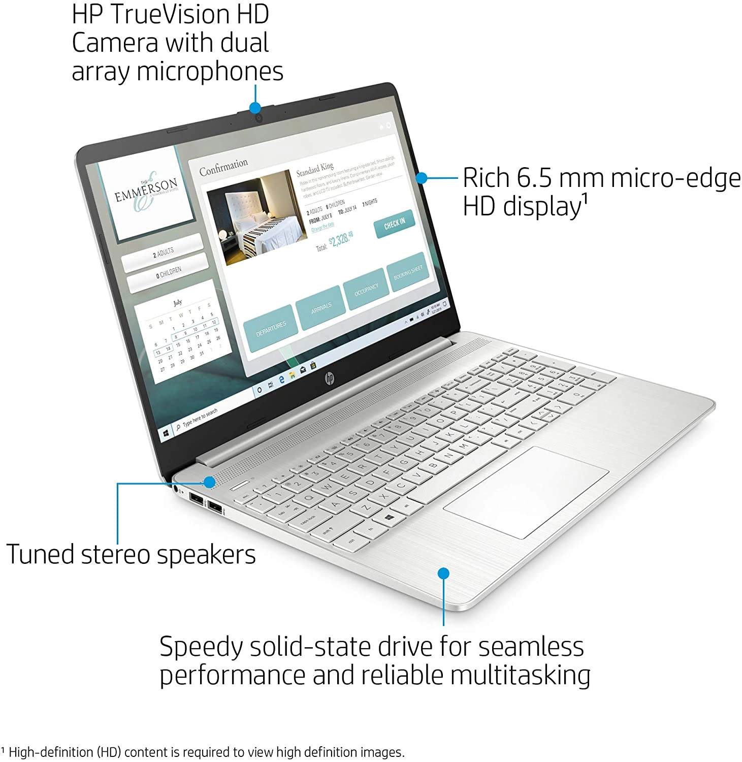 imagen portátil HP Laptop 15-ef0021nr