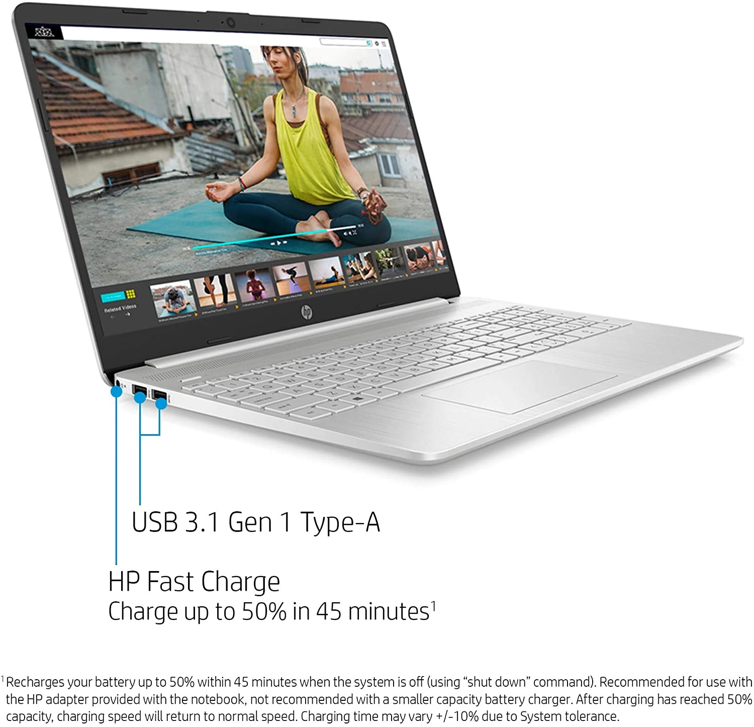 HP A laptop image