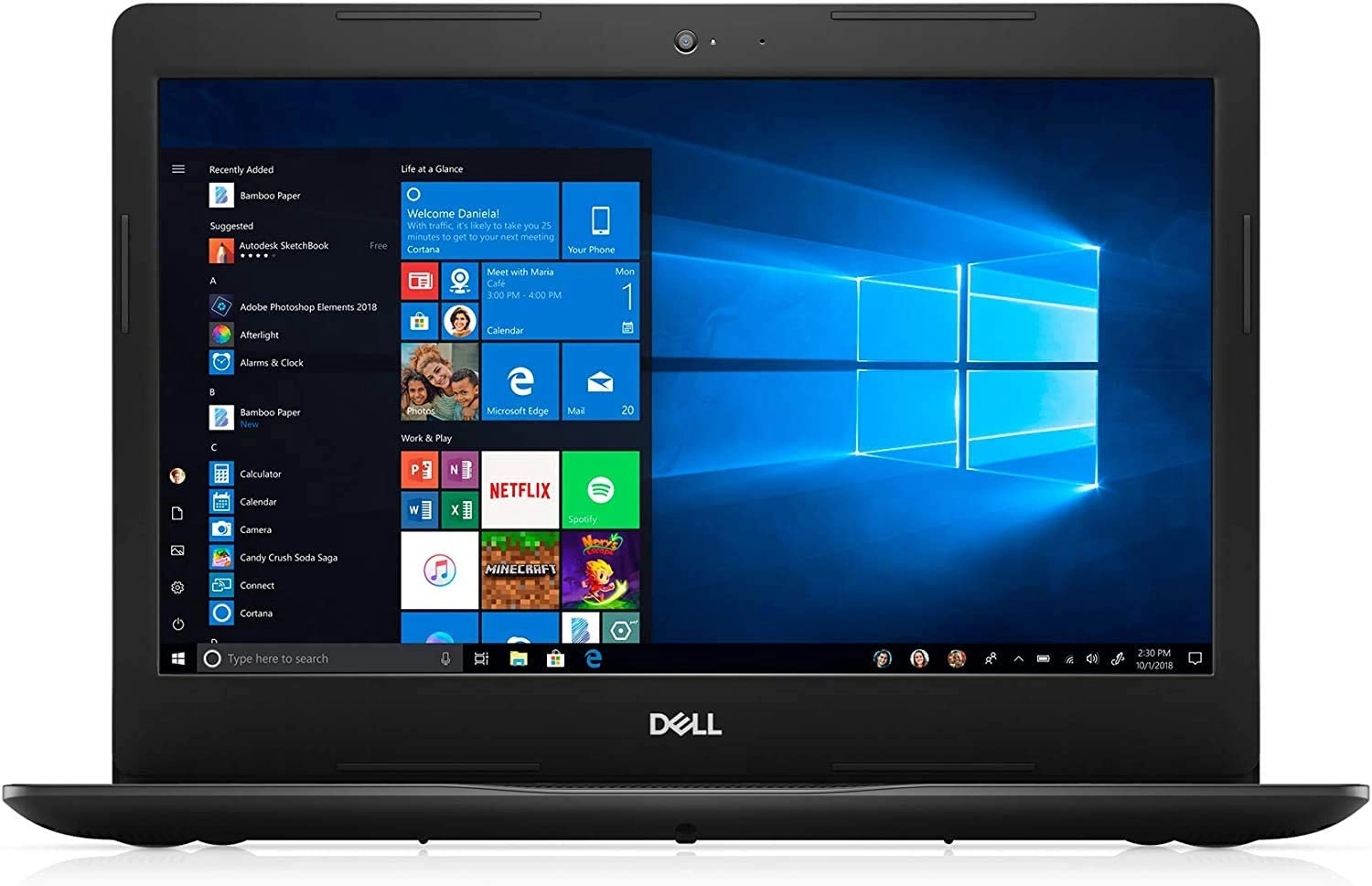 Dell D15 laptop image