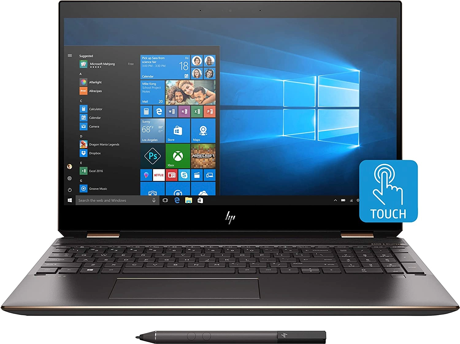 HP Spectre x360 2-in-1 laptop image