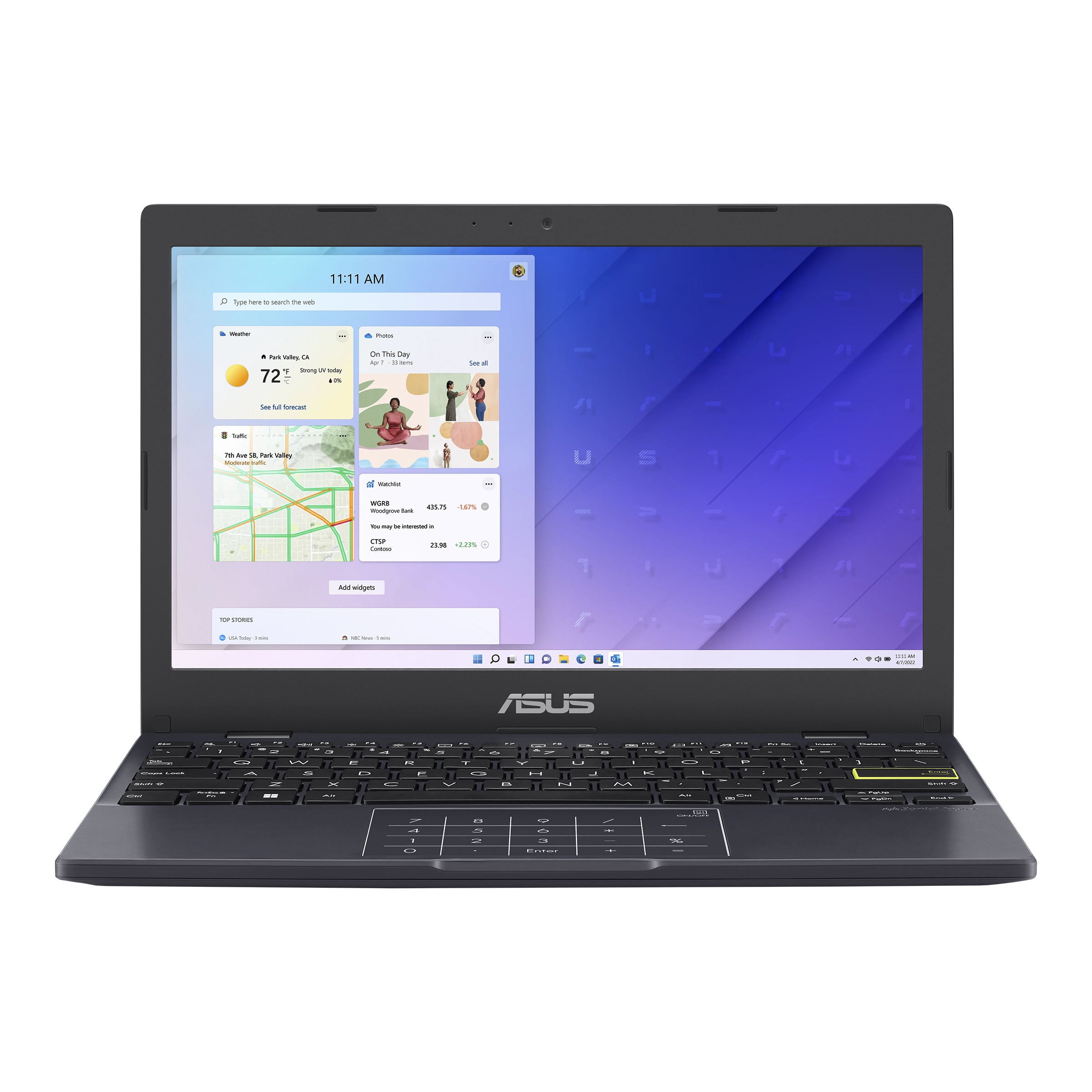 Asus Vivobook Go 12 laptop image