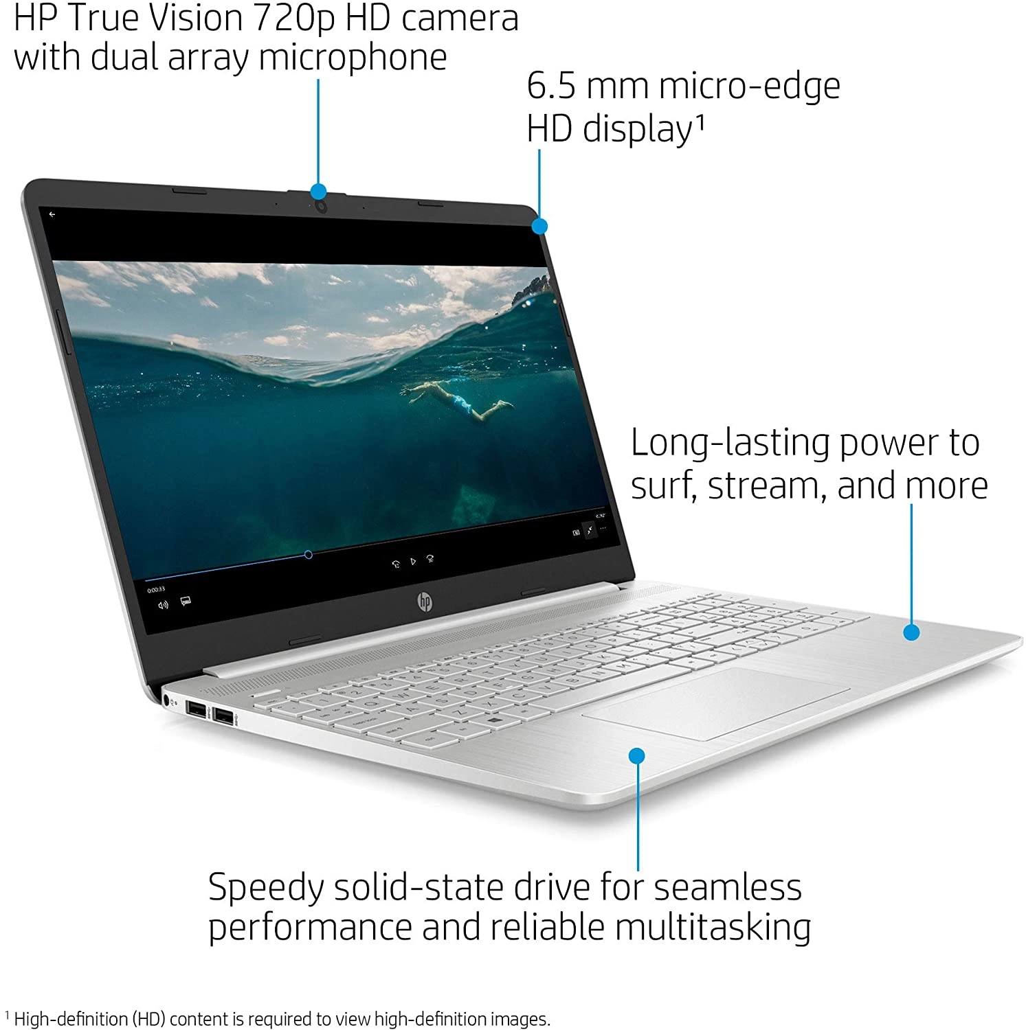 HP 15dy-i3 laptop image