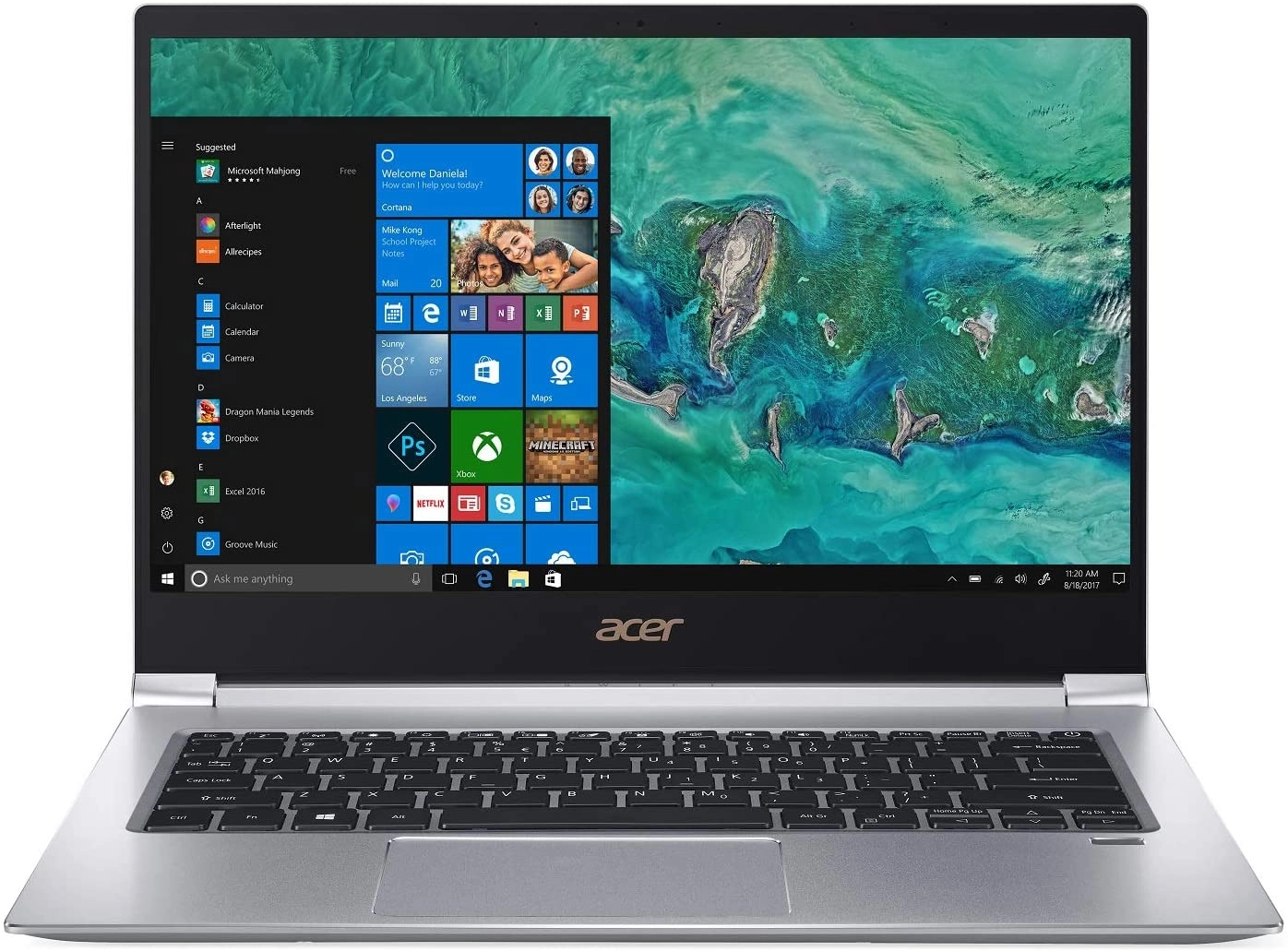 imagen portátil Acer SF314-55-55UT