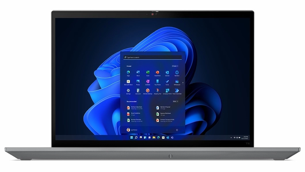 Lenovo ThinkPad T16 Gen 1 laptop image