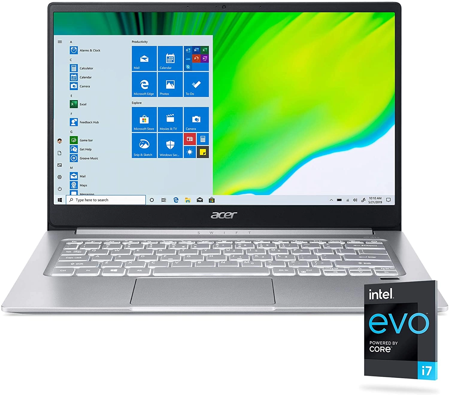 Acer SF314-59-75QC laptop image