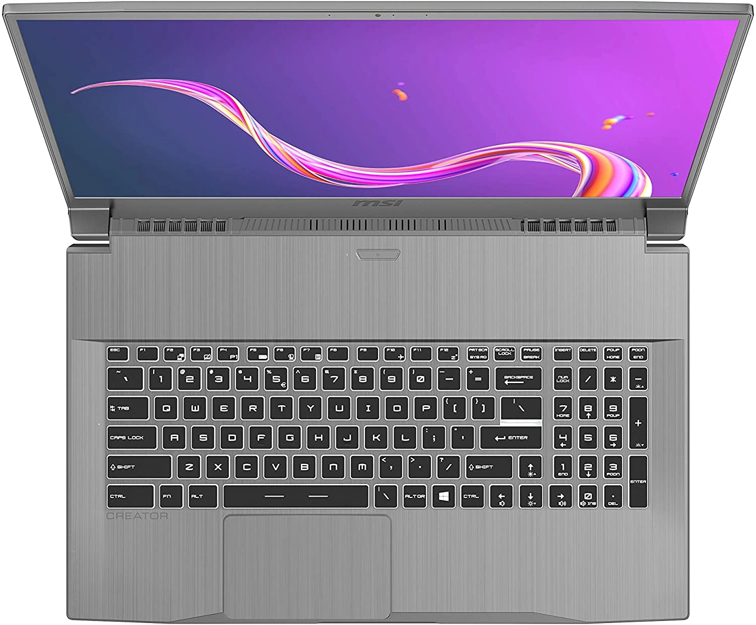 MSI Creator 17M A10SD laptop image
