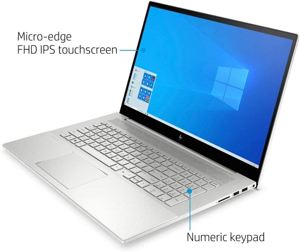 imagen portátil HP Envy 17t 10th Gen Dual Pro MAfee