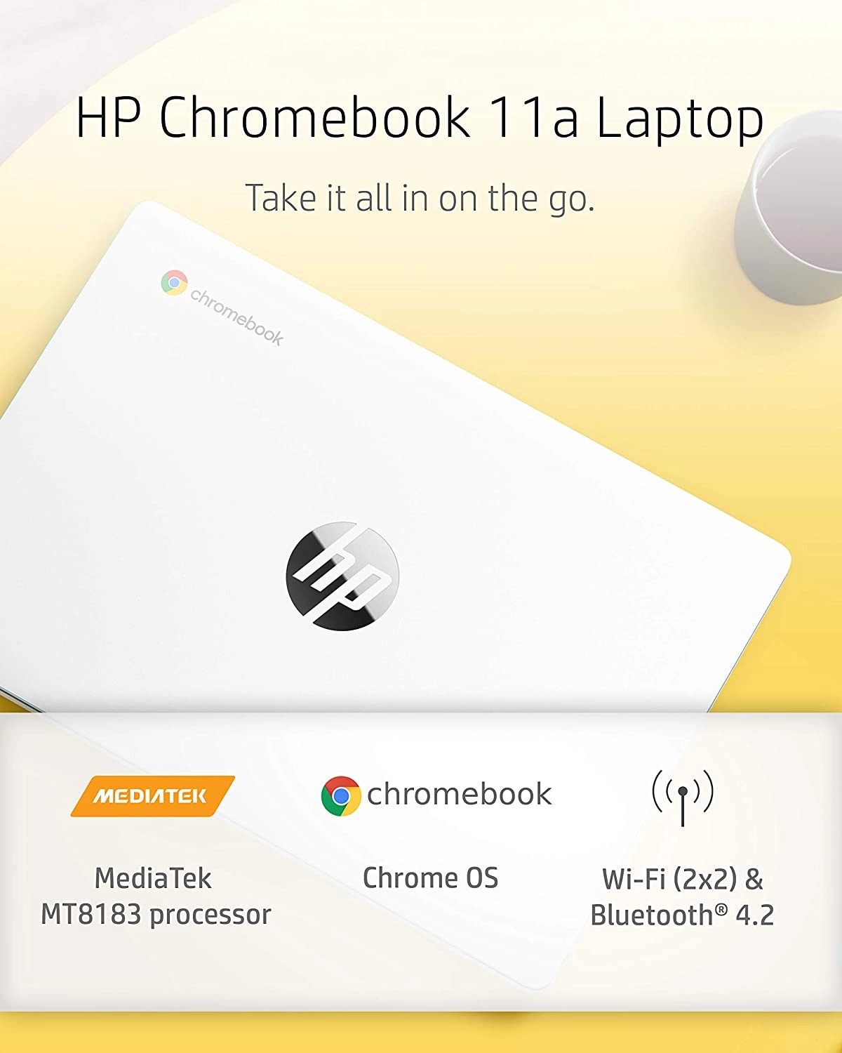 HP 11 Chromebook laptop image