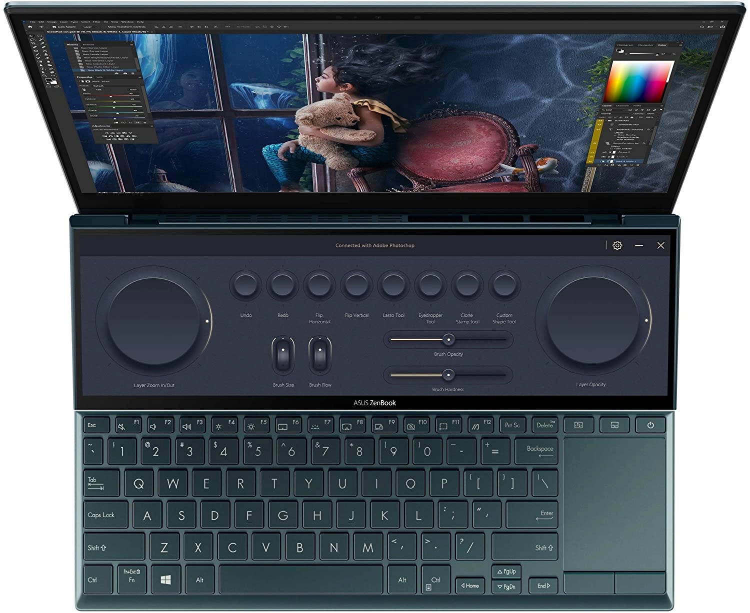 Asus ZenBook Duo 14 UX482 laptop image