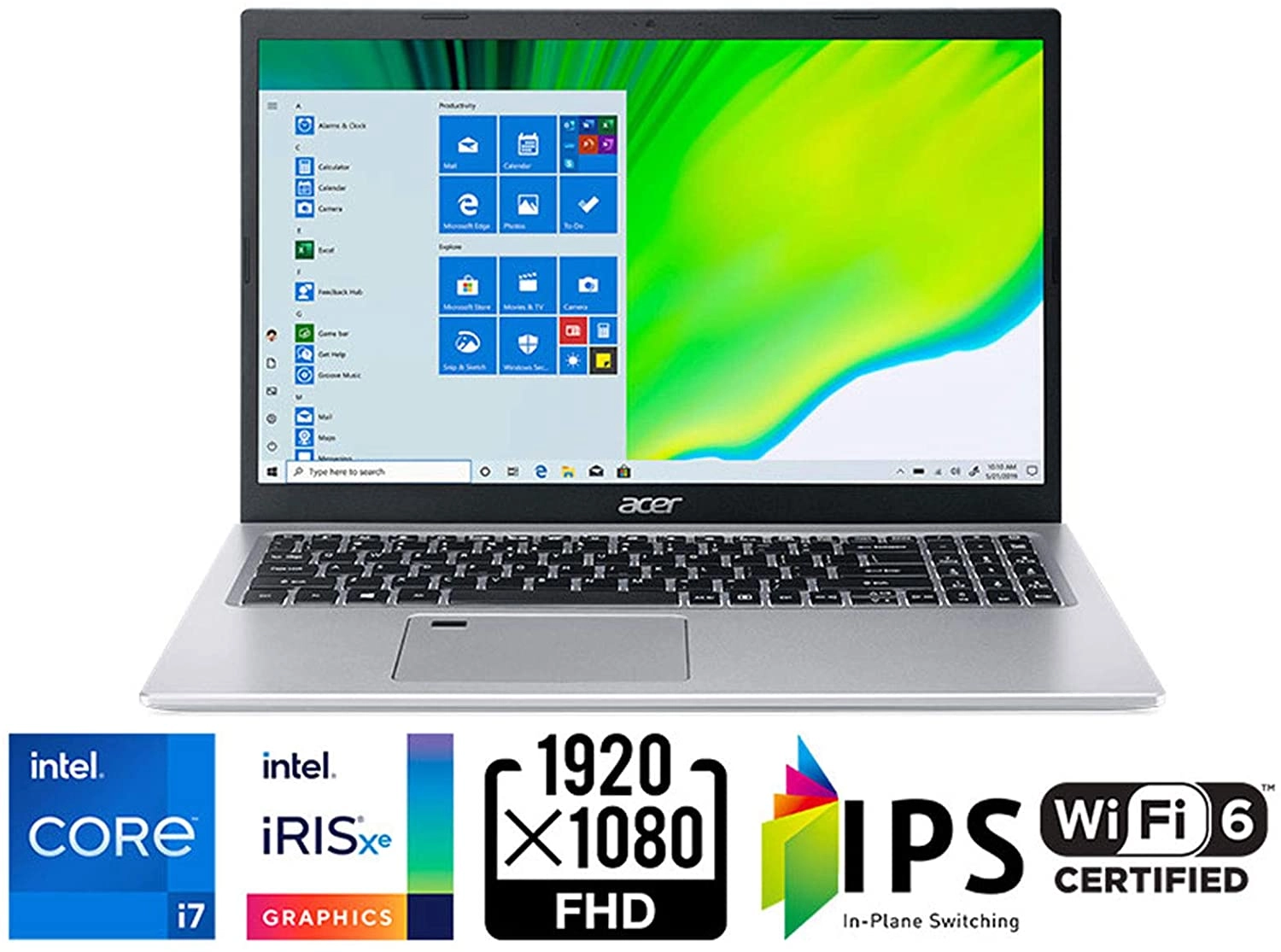 Acer A515-56-73AP laptop image