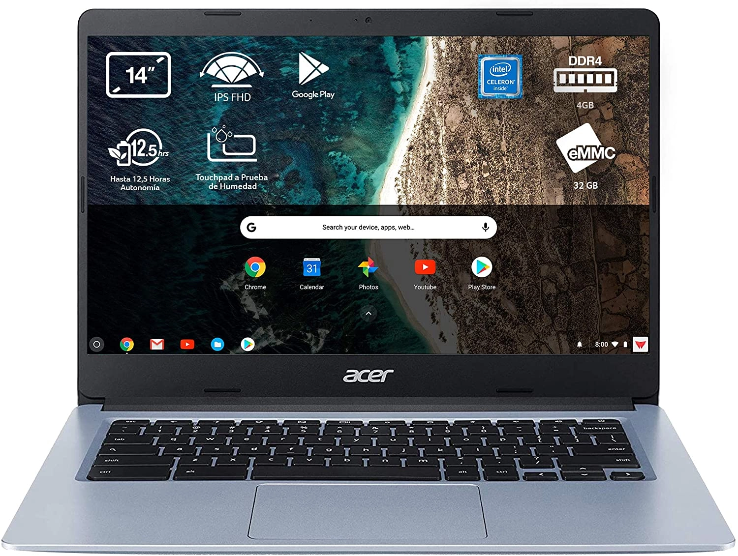 Acer Chromebook 314 laptop image