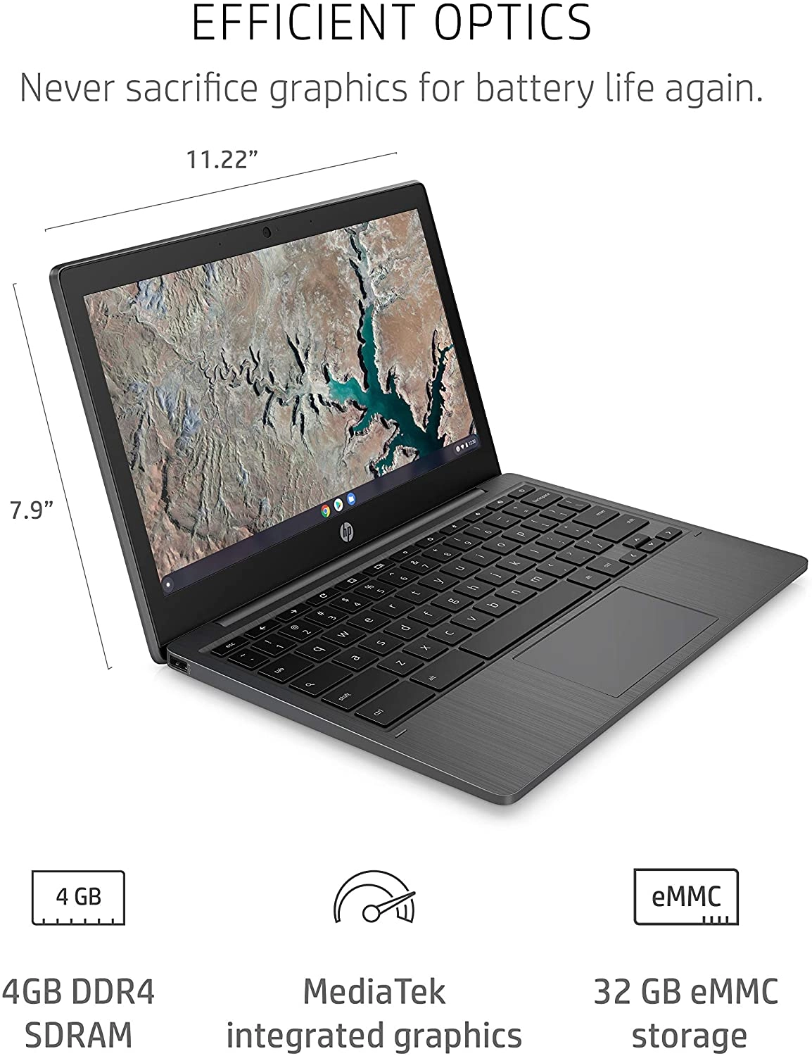 HP 11a Chrombook laptop image