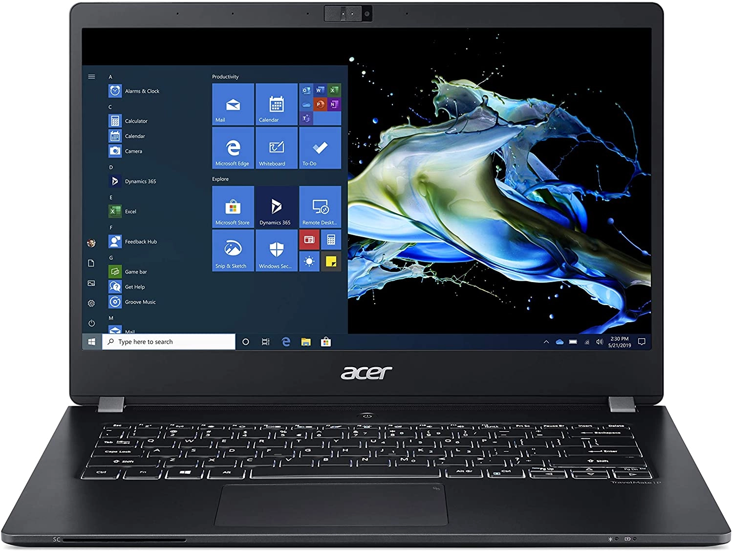 imagen portátil Acer TravelMate P614-51-G2