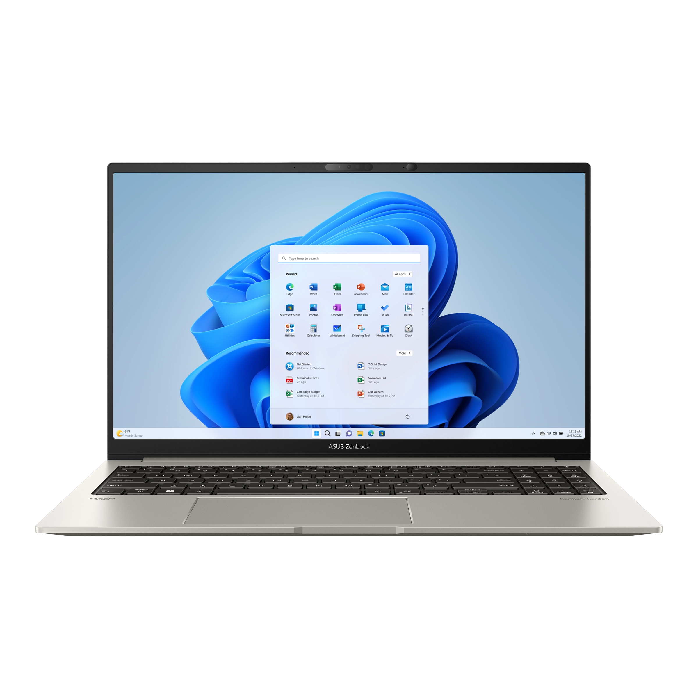 Asus Zenbook 15 OLED laptop image