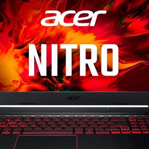 imagen principal del portátil Acer Nitro 5 AN515-44-R5FT Portátil Negro 39,6 cm Windows 10 Home Nitro 5